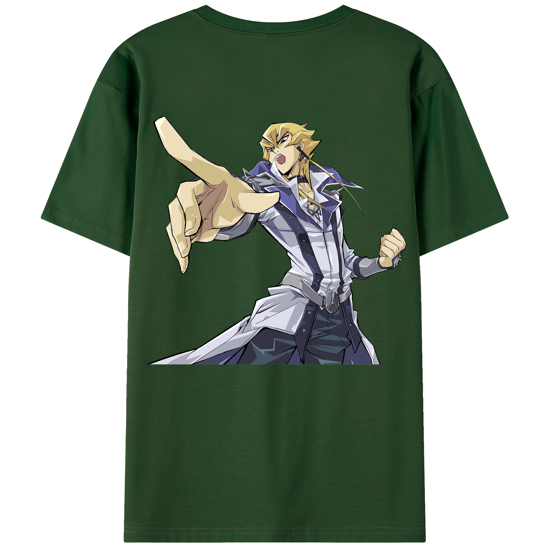 （画像用） 遊☆戯☆王 Yu-Gi-Oh! 綿100％半袖Tシャツ（背面プリント）